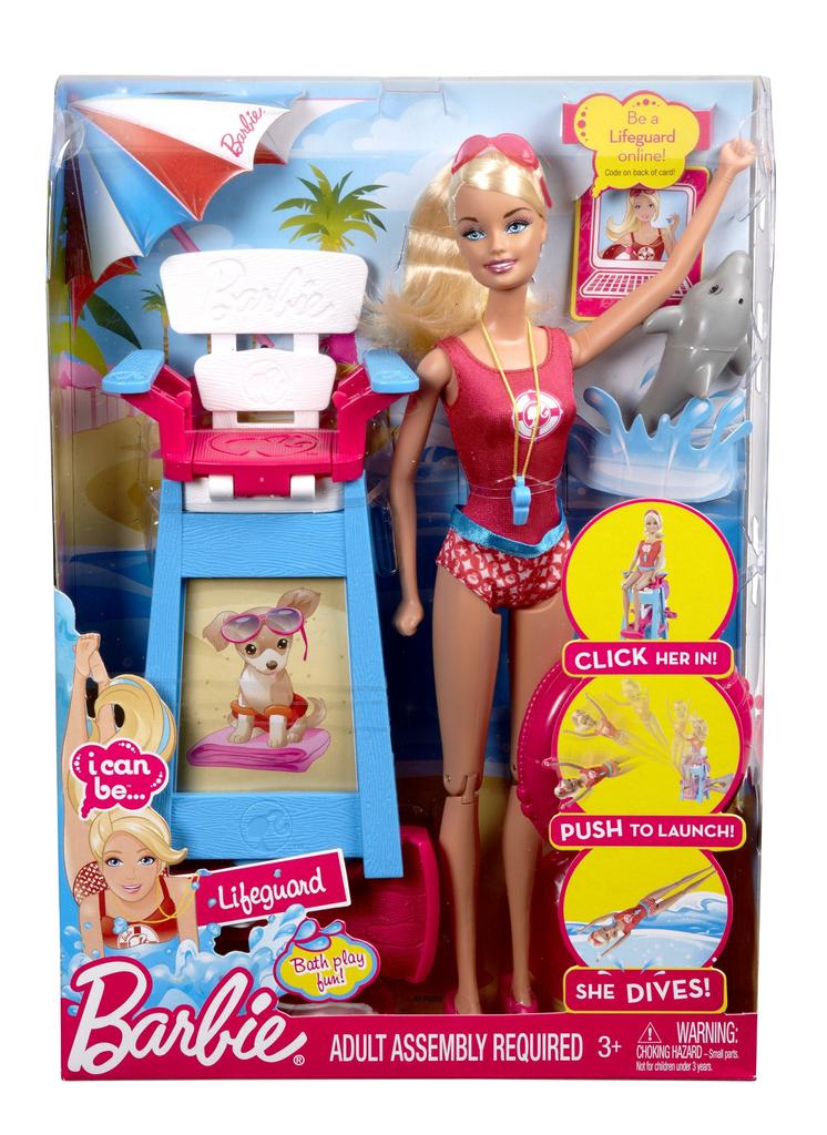 Барби Барби Я могу быть спасателем игровой набор импортный T9560