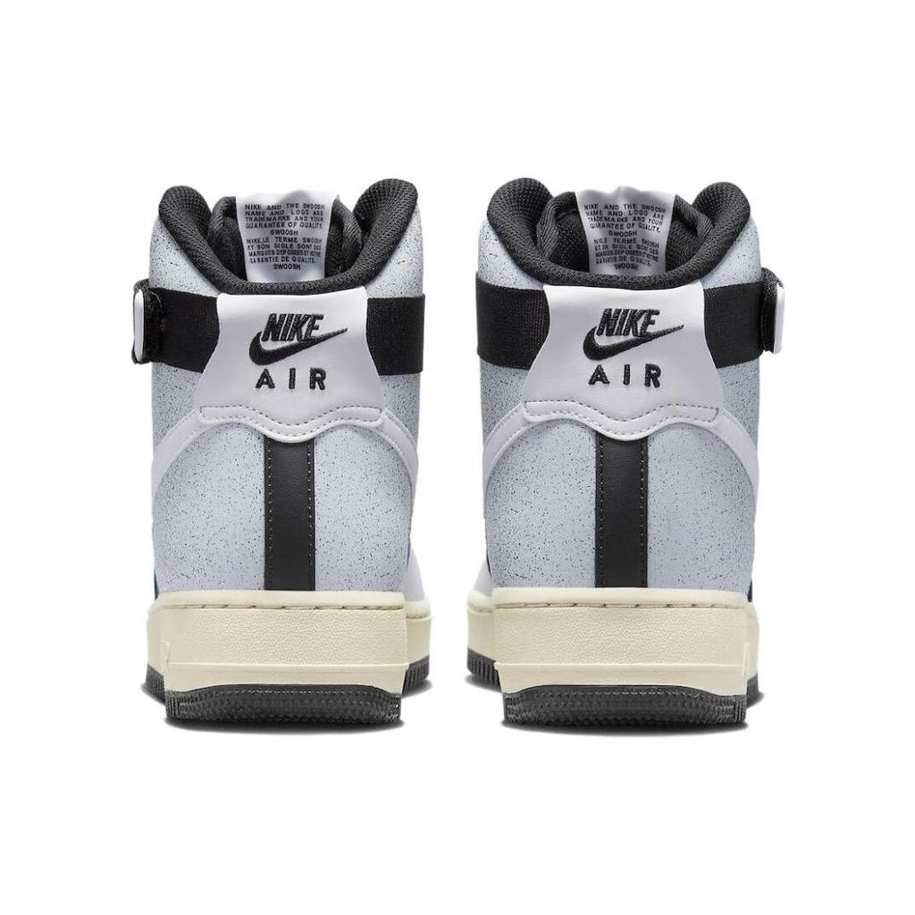 Nike Кроссовки унисекс Air Force 1 High 50 лет хип-хопа черно-белые цементно-серые FB2049-001