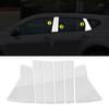 For Nissan Qashqai J10 2007 2013 Car Exterior Part Modify Window B C Pillar Refit Sequin Decorate Trim Stainless Steel Sticker