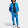 adidas Прямые спортивные брюки с вышивкой трилистника Originals, мужские брюки, ярко-синие, IA2464