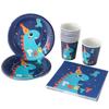 21PC Dinosaur Birthday Party Set Tableware Decorations Paper Plate& Cup Favours Child Kid Party Supplies