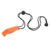 Safety Emergency Whistle Plastic Marine Survival Whistle with Lanyard for Outdoors Boating