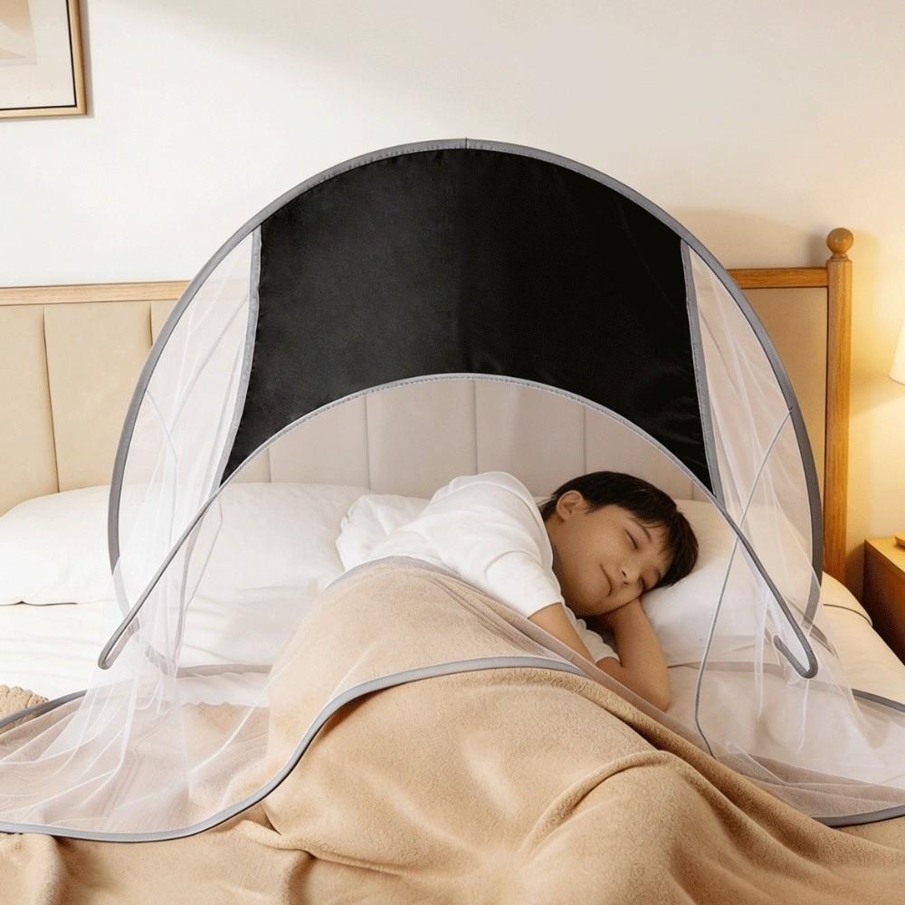 Folding Face Head Mosquito Net High-Density Mesh Face Mosquito Protection Cover  Office