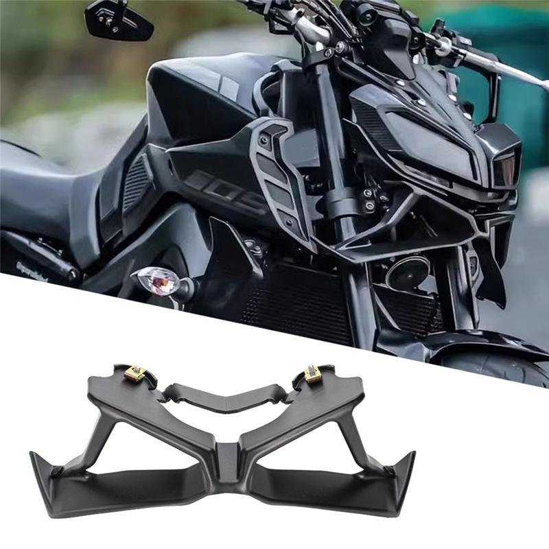 For MT09 MT-09/SP 2017-2020 Motorcycle Front Deflector Kit Fairing Wings Lower Spoiler Bird Beak Headlight