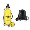 DIDEEP X6000 Portable Scuba Mini Oxygen Tank & Accessories
