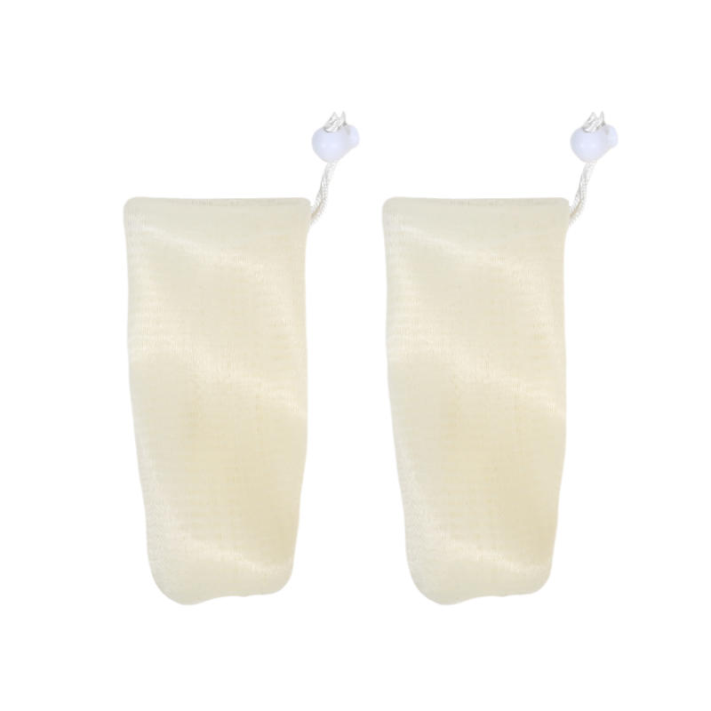 1/2PC Thickened 6 Layer Foaming Soap Bag Facial Cleanser Mesh Bag Shower Bubble Foam Net Baby Bath Body Washing Cleaning Sponges