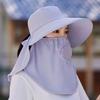 Дышащая Шляпа от Солнца Легкий Шарф-шляпа от Солнца Новая Шляпа для сбора чая Женская