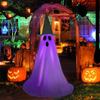 Halloween Party Decorations Spooky Halloween Ghost Decoration Kit with Led Lights for Porch Yard Garden Diy Standing for Lawn
