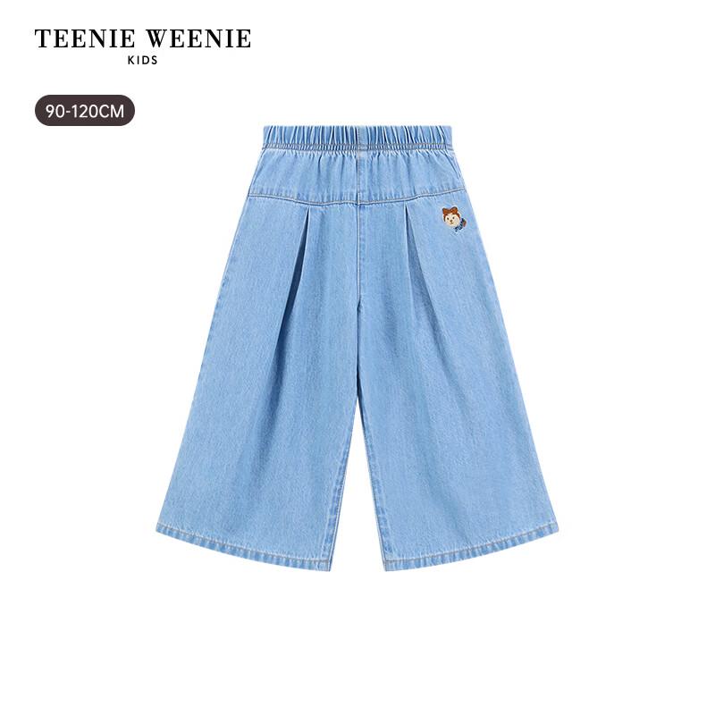 Teenie Weenie Повседневные свободные джинсовые брюки для девочки