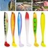 5/6Pcs Fishing Baits Soft Lures Realistic Looking Bright Colors Natural Swimming Posture