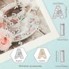 104Pcs Zinc Alloy Mini Alphabet 26 Letter Charms Pendants DIY Jewelry Making for Women Necklace Earring Accessories Rhinestone