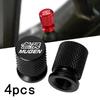 VZH5 For Honda Civic Accord 7 Type R FN2 FK8 Fit Jazz RS CRX Mugen 4pcs Car Wheel Tire Valve Caps Tyre Stem Covers Airdust Waterproof