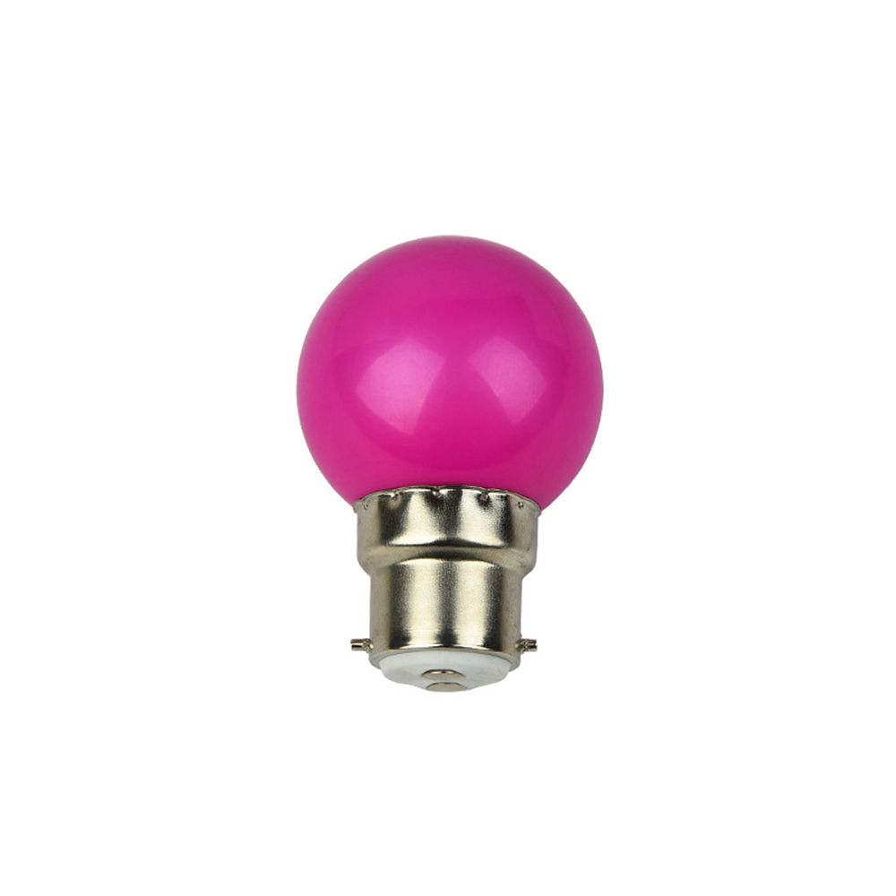 Durable Flashlight Home Decor G45 Lamp LED Bulb Colorful Light E27 B22
