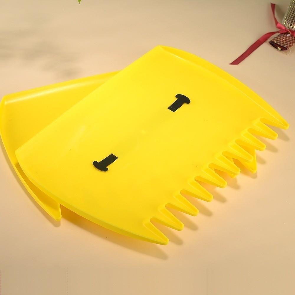 1 Pair Wear-resistant Garden Rake Labor-saving Leaf Collection Tool Leaf Catcher Yard Lawn