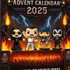 Legends of Rock Metal Advent Calendar 2025 24-Day Countdown Box with Musical Character Collectibles