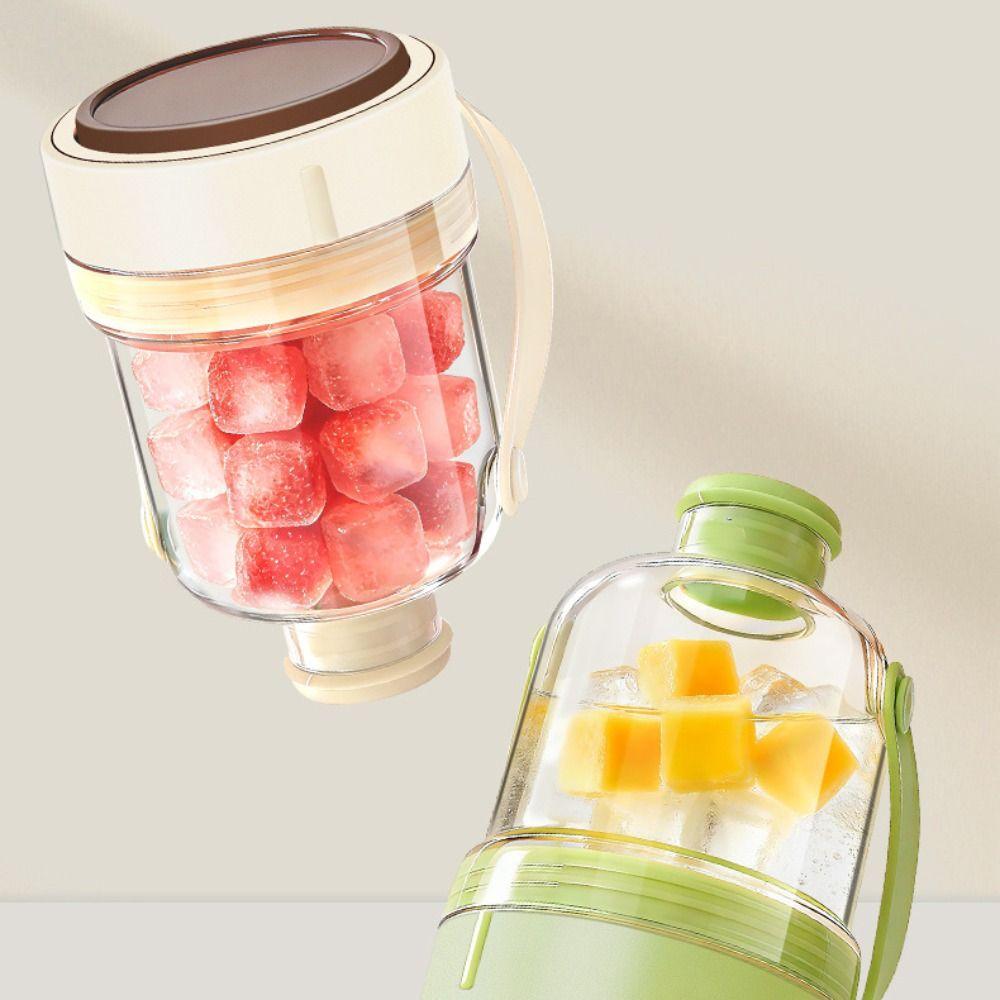 7 Grids Ice Cube Kettle 2 in 1 Ice Mould Tray Safe Ice Cube Molds  Kitchen Tools