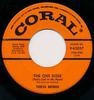 7inch Record TERESA BREWER - One Rose (That's Left In My Heart)  962057 CORAL 1958 US Pop Used
