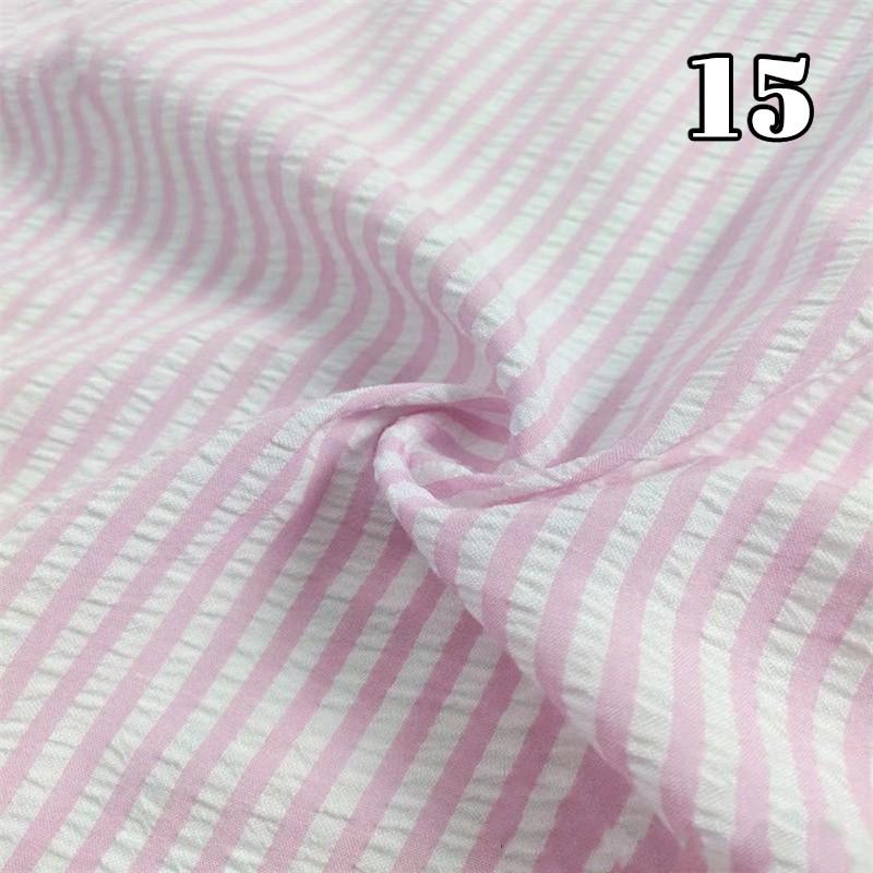 Тонкая ткань в клетку «жатка» для рукоделия, мягкая ткань для платья, рубашки, брюк, скатерти, шитья, DIY, хлопково-полиэстеровый материал