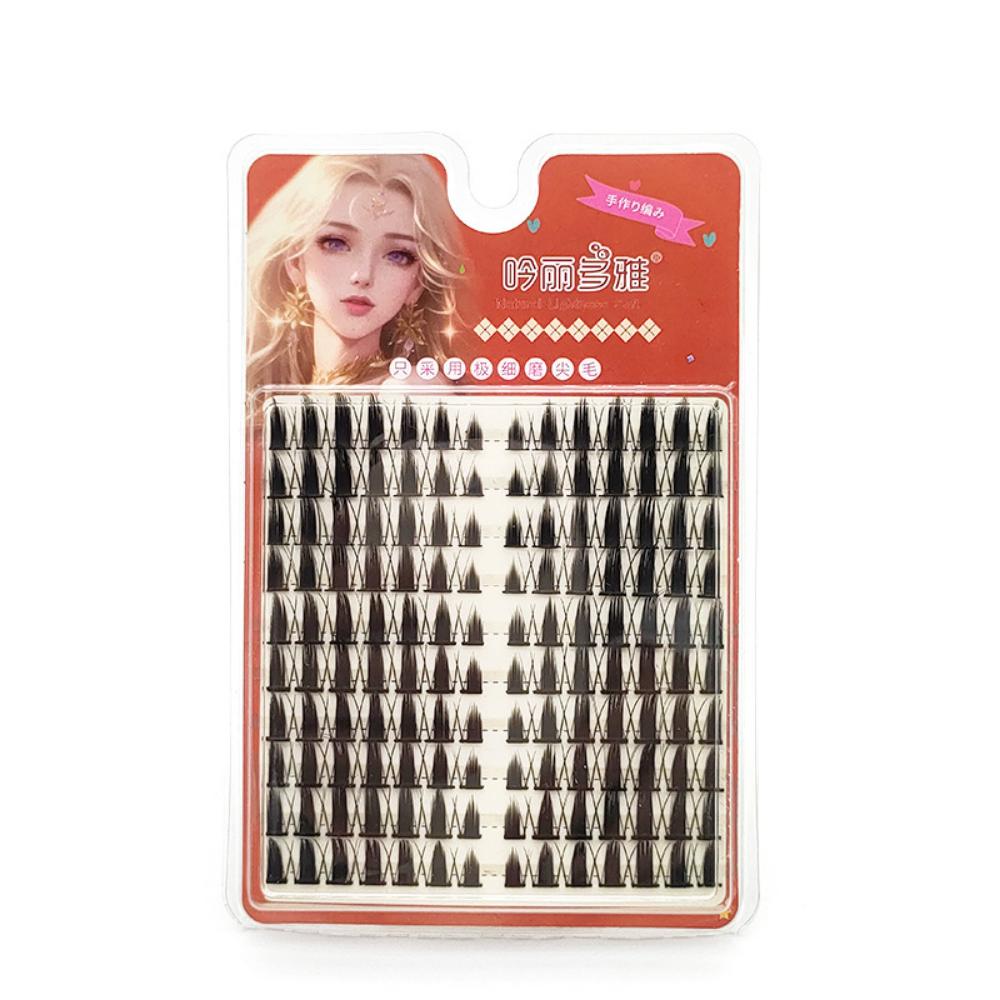 Накладные ресницы Sweetheart Devil, сегментированные фотогеничные ресницы с ощущением жизненной силы и ощущением чистого желания в стиле комиксов