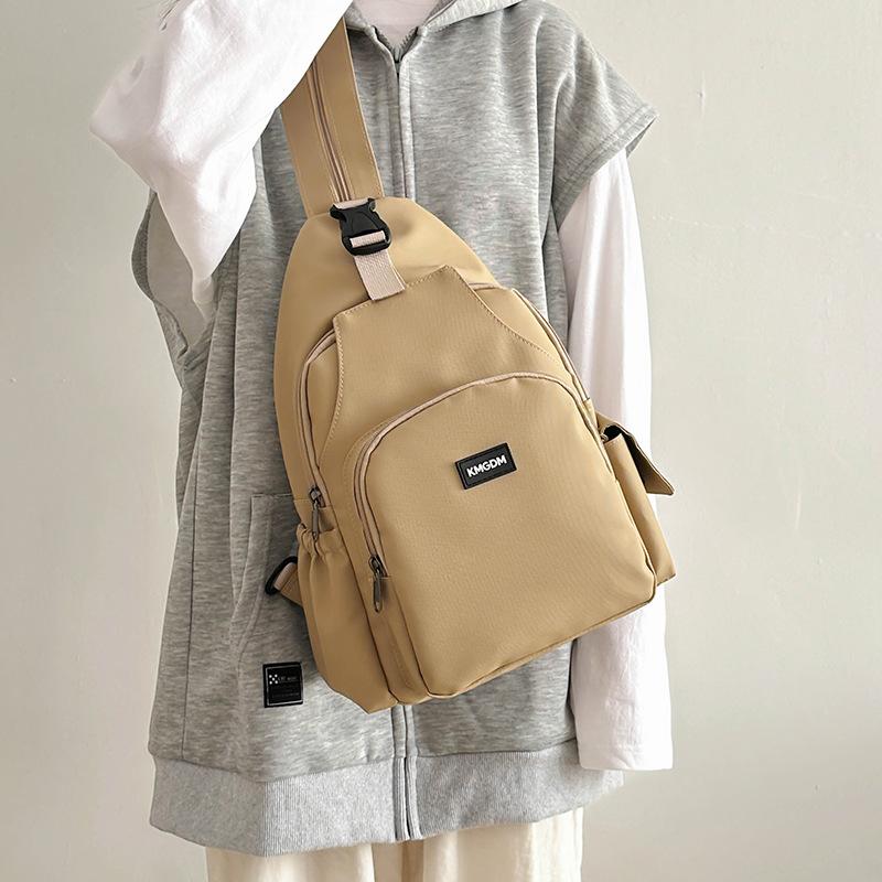 Мини-рюкзак, женская нейлоновая нагрудная сумка, мужская сумка через плечо большой емкости, спортивная сумка для верховой езды на открытом воздухе