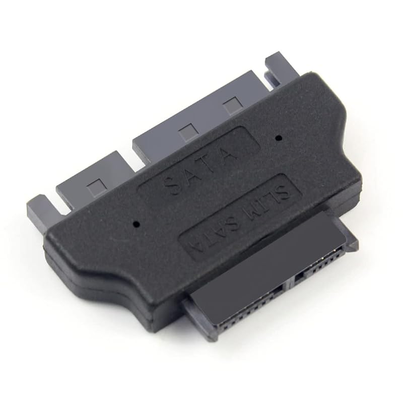 chenyang SATA 22Pin Male to Female 90 Degree UP Angled Gender Changer Connector Adapter for 2.5/3.5" Hard Disk Drive