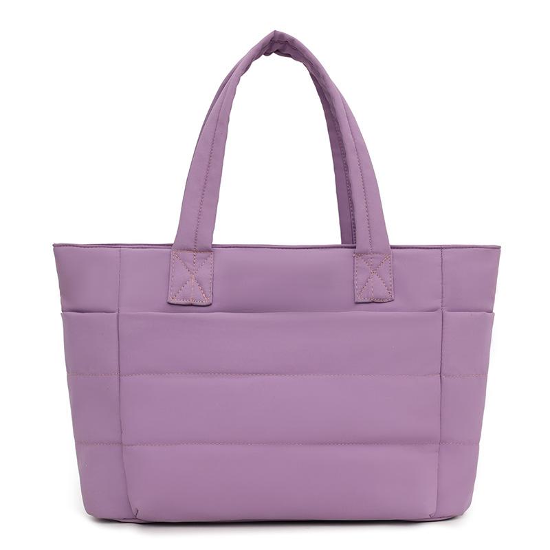 Многоцелевая пуховая сумка кроссбоди для женщин, полиэстеровая, дышащая и универсальная, модная, милая и простая сумка-тоут