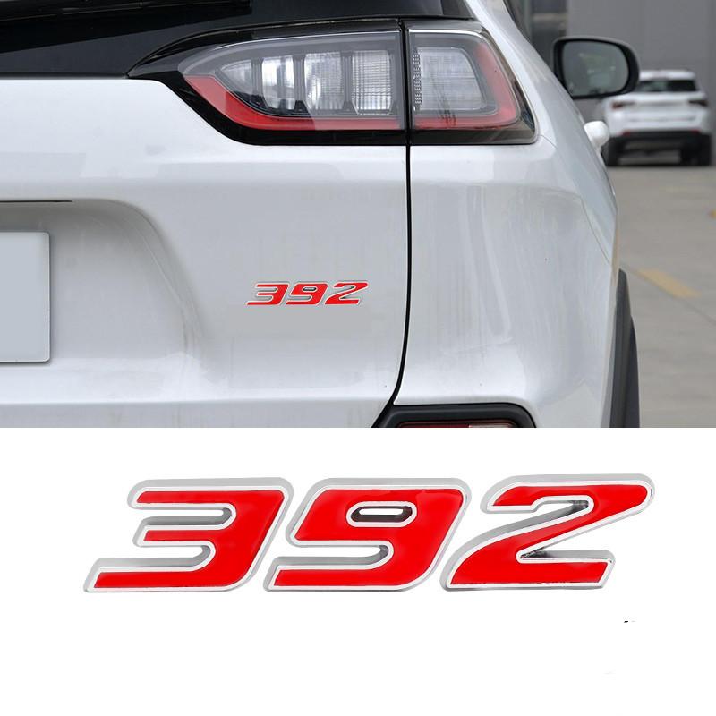 Металлический 392 6.4L Эмблема Двигателя Автомобиля Наклейки на Автомобиль Для Hemi 345 Hemi Charger Caravan Durango Caliber Journey Challenger Avenger Значок