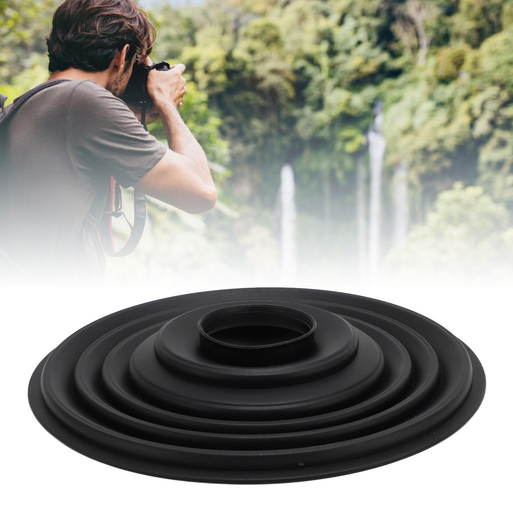 Бленда для объектива камеры Антибликовая Уменьшающая Складная Силиконовая Мягкая Эластичная Бленда для Объектива для Съемки на Открытом Воздухе