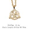 Подарки на день рождения Аксессуары для браслета Золотой цвет Талисман Амулет 45см или 70см Длинная цепочка Ожерелье Дешевые вещи Колье-чокер