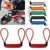 Anti Thief Security Bike Scooter Lock Rope Security Motorbike Lock Cable Motorcycle Accessories Alarm Disc Lock Reminder Cord