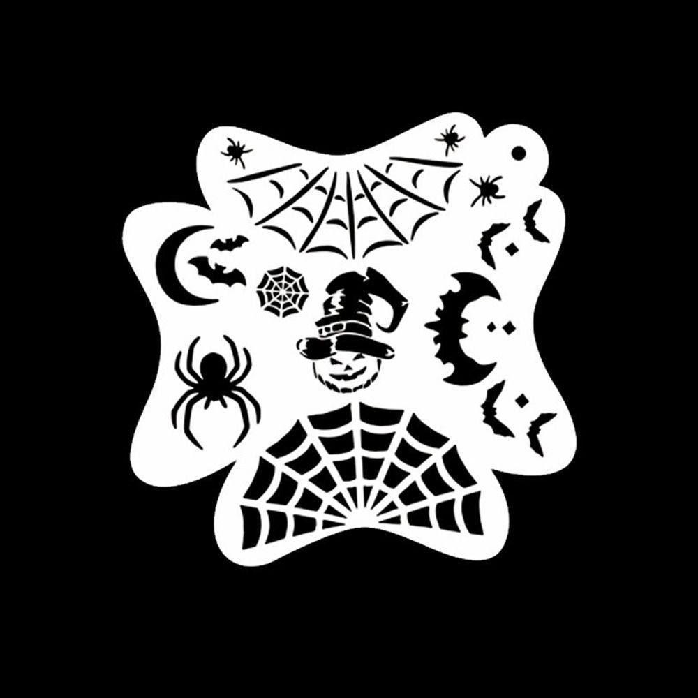 Ручная роспись лица, шаблоны для рисования, многоразовые инструменты для макияжа своими руками, трафареты для рисования боди-арта