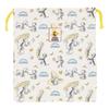 Marushin Curious George Gentle Shade Drawstring Bag, George, Anime Monkey, Girl, Boy, 0 4765030600