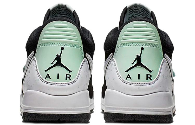 Jordan Legacy 312 Low Черный Белый Бирюзовый Оттенок GS CJ5500-013