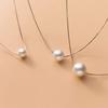 High-quality Pearl One-point Chain Silver 925 Necklace N048