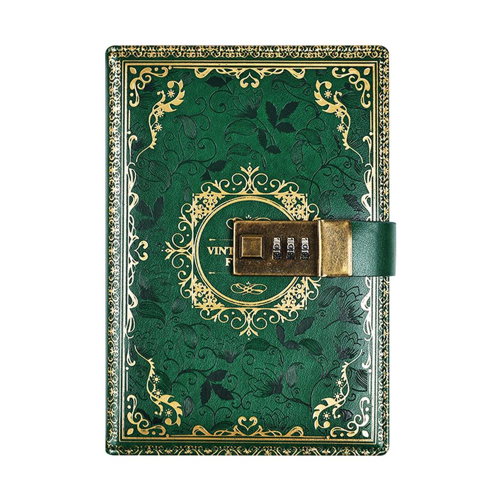 Diary With Lock Hardcover Leather Journal Notebooks Journals For Writing Notebook For Work, Journal With Lock Journal For Women For School Supplies