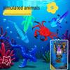 Светящаяся морская животная игрушка-антистресс, которую можно растягивать - Осьминог, Змея, Акула, Рыба, Лобстер, Саламандра