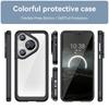 Прозрачный цветной чехол TPU для Huawei Pura 70 Pro P70 Ultra, защитный чехол, прозрачный противоударный чехол с полной защитой