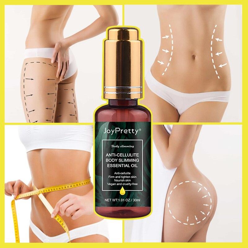 Масло для похудения JoyPretty, масло для сжигания жира, антицеллюлитный массажер для похудения, тонкая талия, живот и ноги