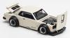 POP RACE SKYLINE V8 DRIFT WHITE готовый продукт 1/64 GT-R