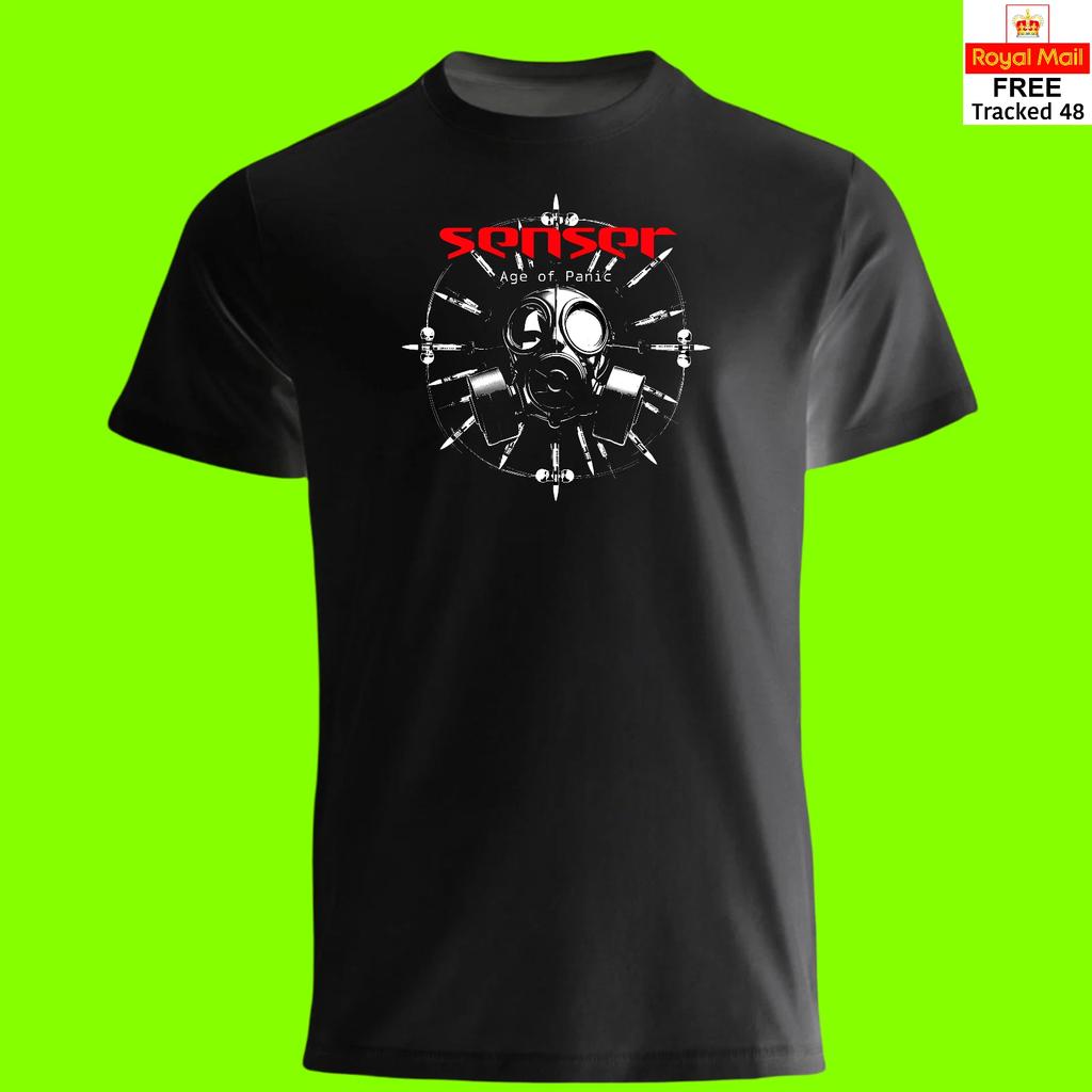 Senser - T Shirt - Rock Rap Metal Electronic Music Band 80s 90s