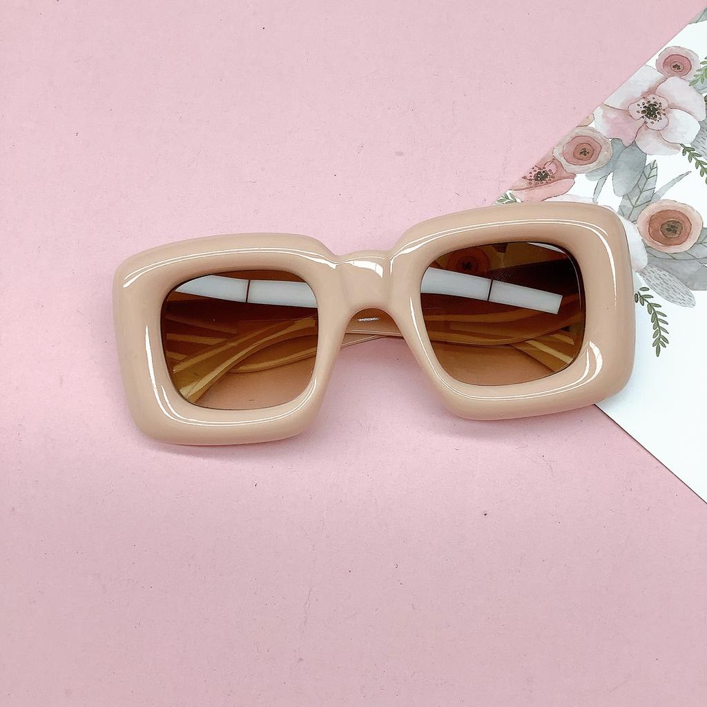 Chubby Box Box Модные персоналии Интернет-знаменитости Поклонники Детские солнцезащитные очки Утопленные солнцезащитные очки