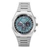Zenshin Super Titanium Chronograph Green Dial Eco-Drive CA4610-85X 100M Men's Watch