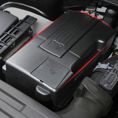 Для Volkswagen VW CC автомобильный двигатель защита аккумулятора крышка пылезащитный чехол положительный отрицательный анод батареи нержавеющий