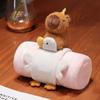 Big Size Air Conditioning Blanket Warm Animals Stuffed Toy Portable Office Nap Blanket  Office