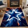1PC Creative Five-pointed Star Pattern Carpet for Living Room Bedroom Bedside Floor Mat Sofa Table Area Rugs Home Decor