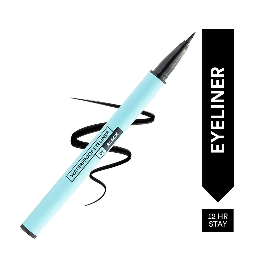 SUGAR Водостойкая подводка для глаз POP — интенсивный черный пигмент, легкая, быстросохнущая формула