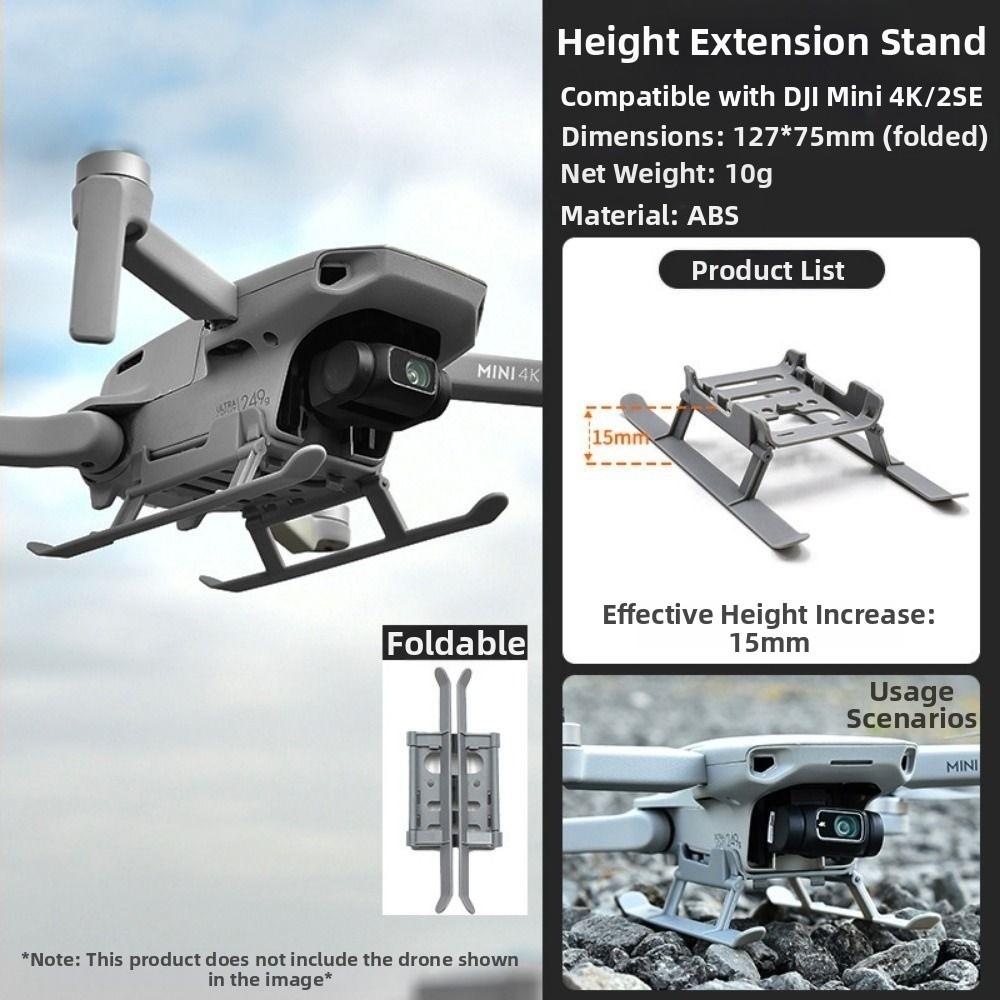 Mini Foldable Landing Gear 127*75mm Tripod Training Stand for Dji Mini 2/For Dji Mini 4K/Mini Se