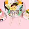 Wild Forest Theme Birthday Party Decor Cake Decoration Cake Picks Jungle Animals Cake Toppers