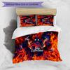 France Football Printed Bedding 3 Piece Set Cozy Breathable Bed Cover Set as Housewarming Holiday Gift