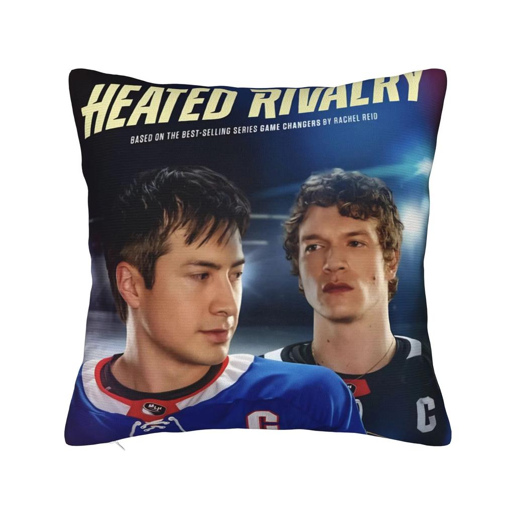 Heated Rivalry Hollander Ilya Rozanov Pillowcase Funny Fandom Polyester Cushion Cover With Zipper For Sofa Home Decor No Insert